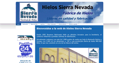 Desktop Screenshot of hielosierranevada.com